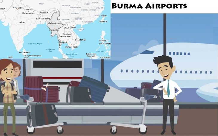 Airports in Burma