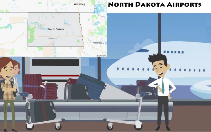 Airports in North Dakota