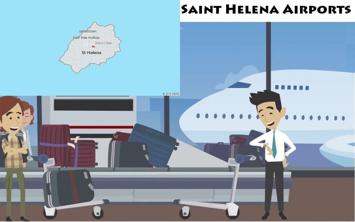 Airports in Saint Helena