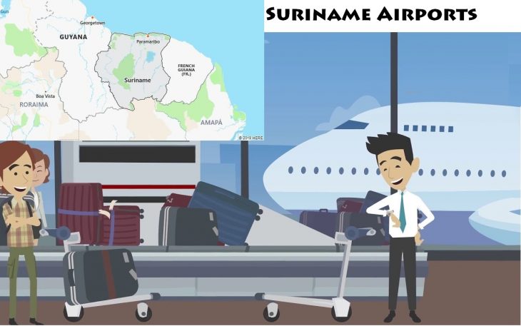 Airports in Suriname