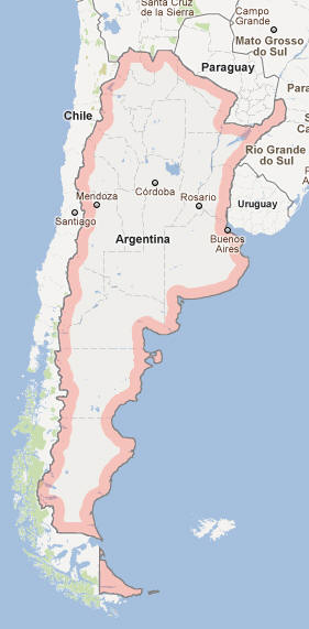 Argentina Map
