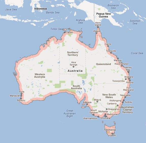 Australia Map