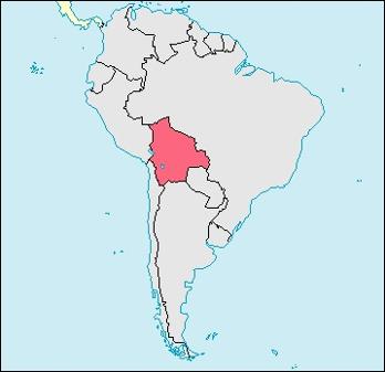 Bolivia Location Map