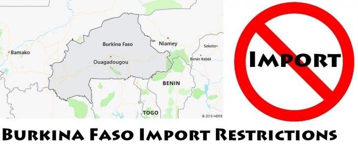 Burkina Faso Import Regulations