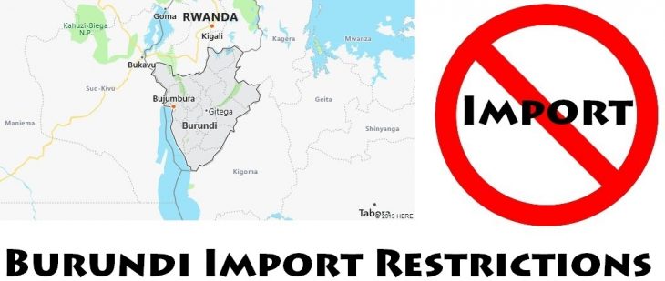 Burundi Import Regulations