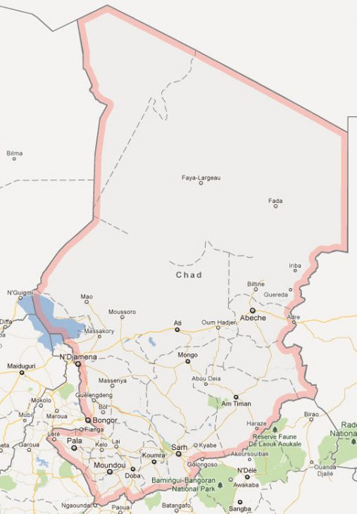 Chad Map