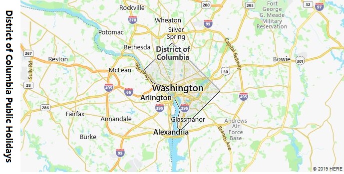 District of Columbia Public Holidays