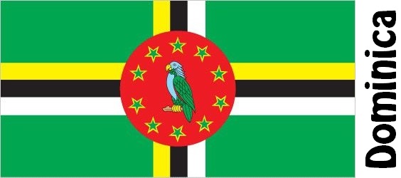 Dominica Country Flag