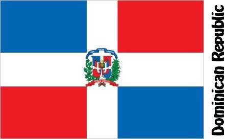 Dominican Republic Country Flag