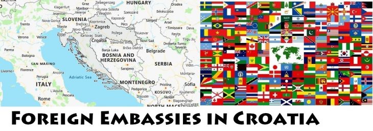 Foreign Embassies and Consulates in Croatia