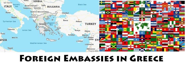 Foreign Embassies and Consulates in Greece