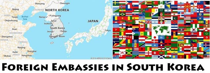 Foreign Embassies and Consulates in South Korea