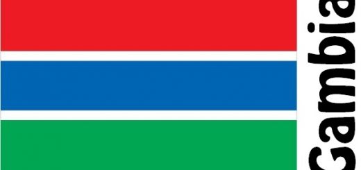 Gambia Country Flag