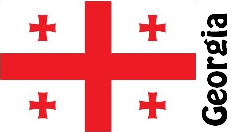 Georgia Country Flag