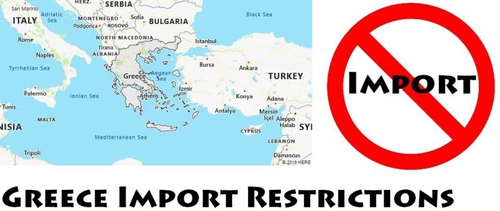 Greece Import Regulations
