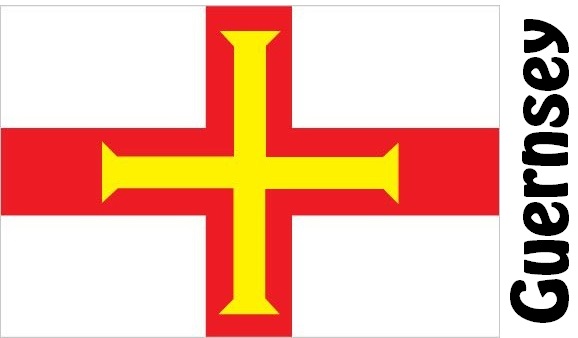 Guernsey Country Flag