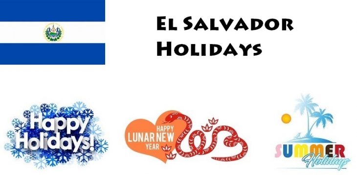 Holidays in El Salvador