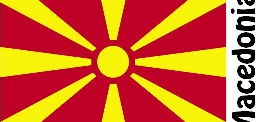 Macedonia Country Flag