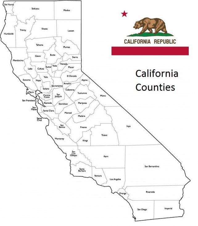 California Counties List
