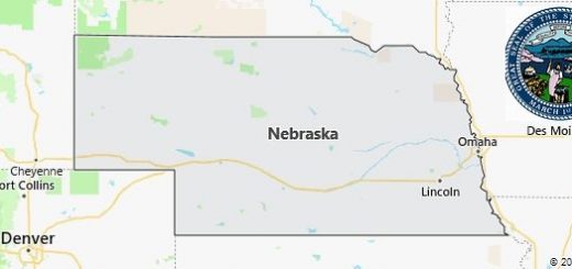Map of Nebraska