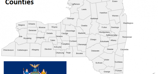Map of New York Counties