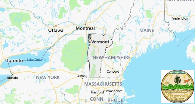 Map of Vermont
