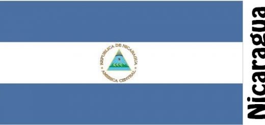 Nicaragua Country Flag
