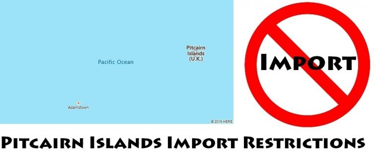 Pitcairn Islands Import Regulations