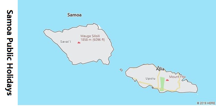 Samoa Public Holidays