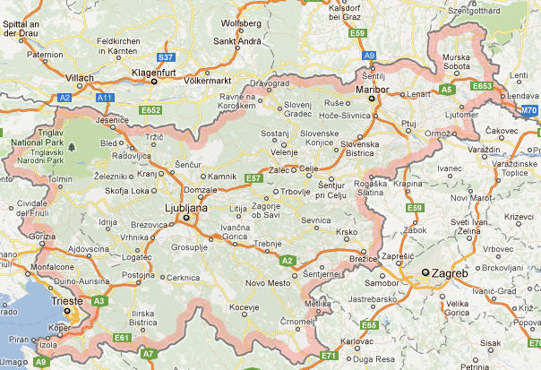 Slovenia Map