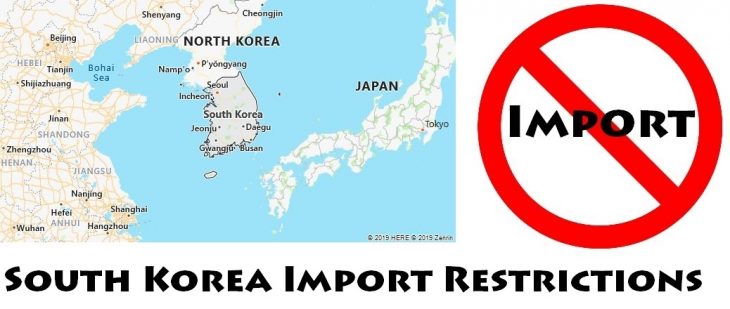 South Korea Import Regulations