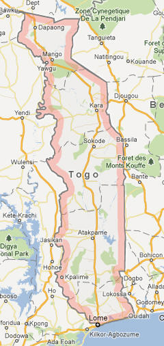 Togo Map