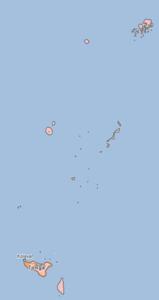 Tonga Map