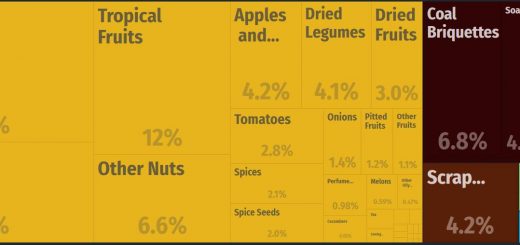Top Products Exported by Afghanistan