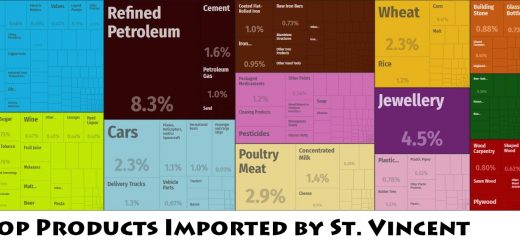 Top Products Imported by St. Vincent