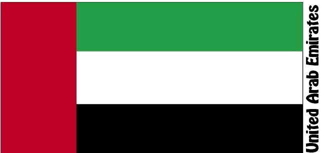 United Arab Emirates Country Flag