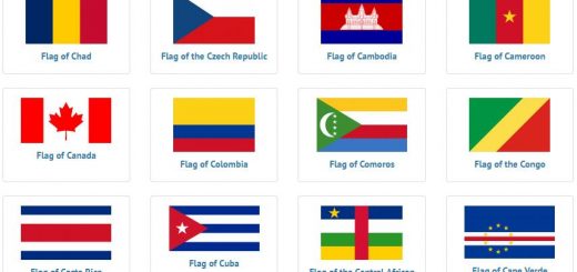 Flags of countries beginning with C