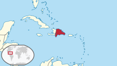 Dominican Republic Location Map