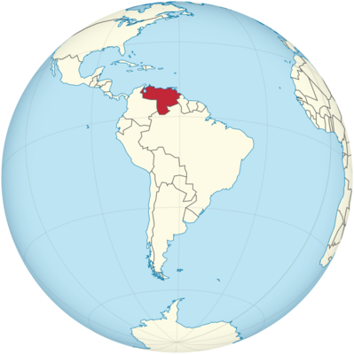 Venezuela Location Map