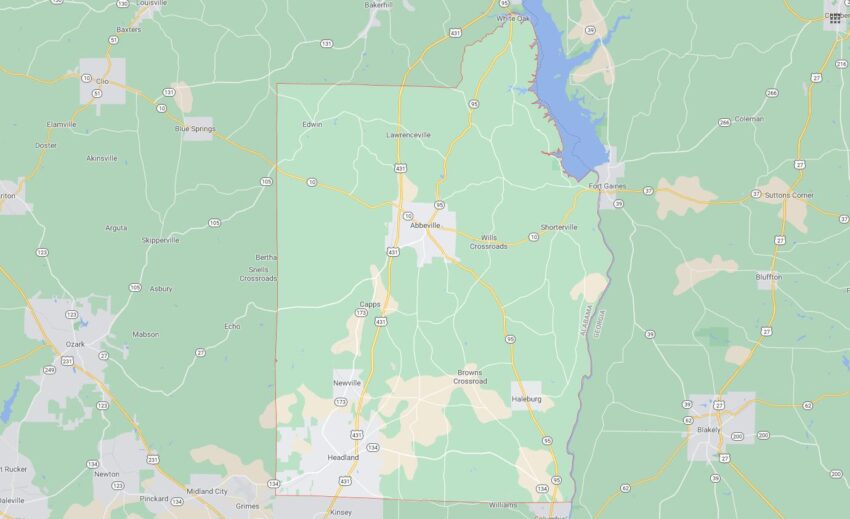 Cities and Towns in Henry County, Alabama
