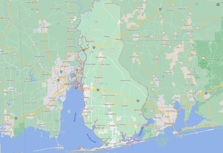 Cities and Towns in Baldwin County, Alabama