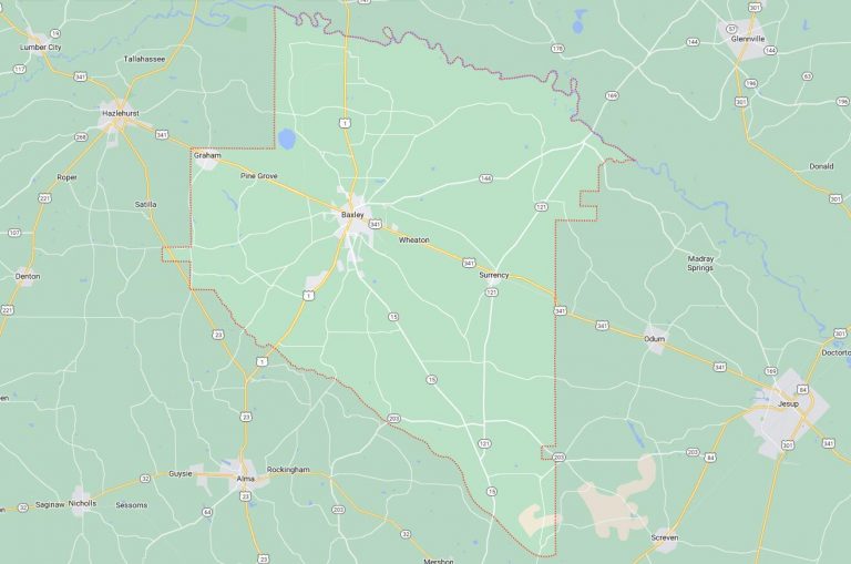 Cities and Towns in Appling County,