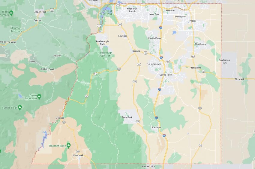 Cities and Towns in Douglas County, Colorado