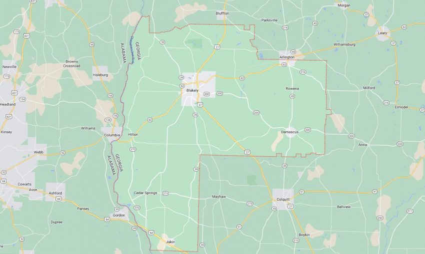 Cities and Towns in Early County,