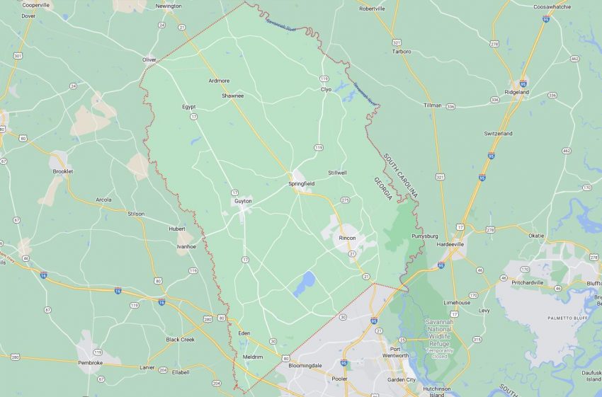 Cities and Towns in Effingham County,