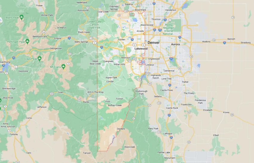 Cities and Towns in Jefferson County, Colorado