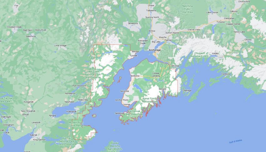 Cities And Towns In Kenai Peninsula Borough Alaska Countryaah Com Map Of Cities In Kenai Peninsula Borough AK 850x486