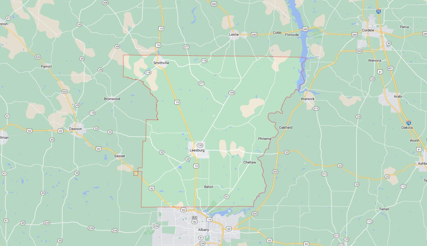 Cities and Towns in Lee County, Georgia – 