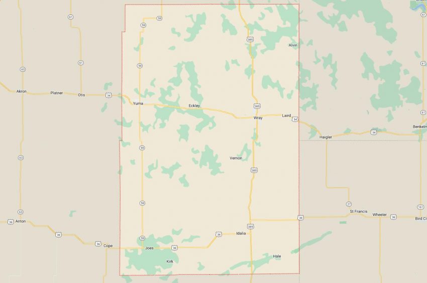 Cities and Towns in Yuma County, Colorado