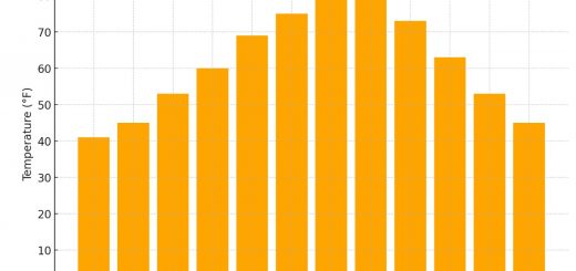 Average Monthly Temperatures In Texas